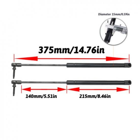 4Pcs Hoods+Rear Window Glass Lift Support Gas Struts For Jeep Grand Cherokee