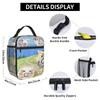 Toro Inoue Cat Lunch Bag  Portable Insulated Lunch Box Adult Travel Custom Cooler Bag Vintage Oxford Tote Food Bags