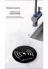 Built-in Wireless Charger Power Strip with Direct Plug-in for Hidden Desktop and Phone