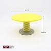 Plastic Miniature Furniture Mini Dining Table Chairs Model  Doll Accessories Toys