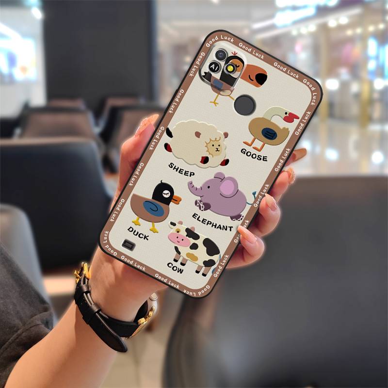 Full wrap Dirt-resistant Phone Case For Tecno POP5 GO Back Cover TPU Anti-knock Durable Anti-dust Cover Waterproof Cute