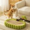 Cat Bed Multifunctional Scratcher with Hanging Toy Furniture Protector