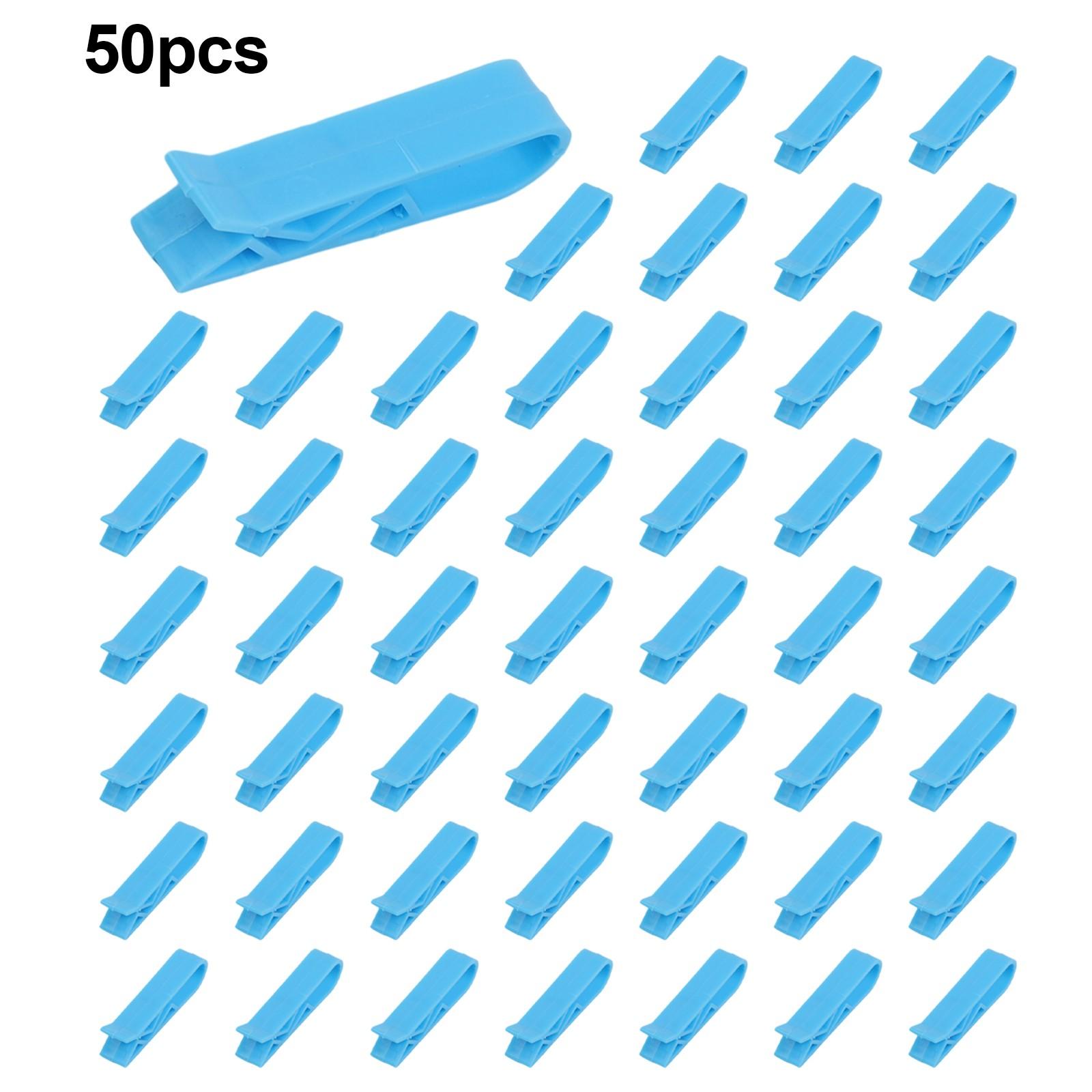 

Упаковка 50 штук Зажим для мусорного ведра Держатель для мусорного пакета Компактный размер