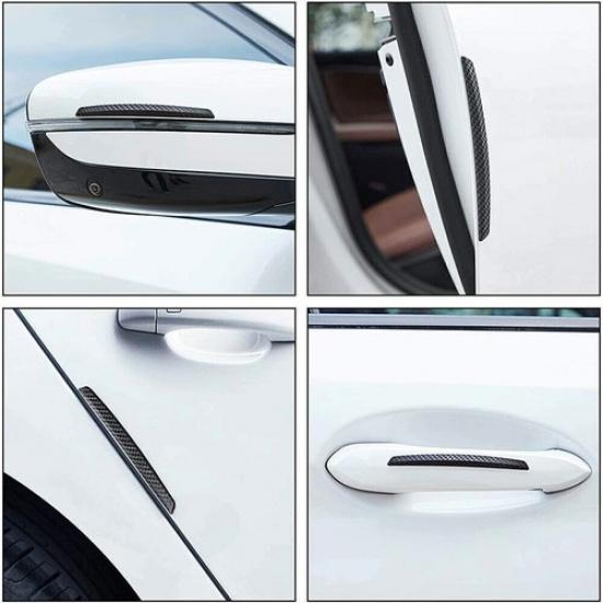 4x Car Door Edge Scratch Anti-collision Protector Guard Strip Cover Accessories