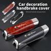 ABS Car Interior Handbrake Grip Protector Cover For Alfa Romeo giulia stelvio giulietta 159 147156 166 Accessories key Cover