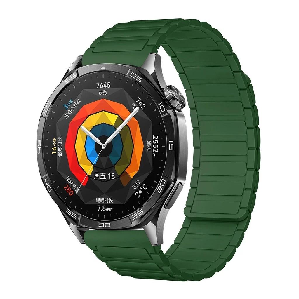 18mm 20mm 22mm Magnetic Loop Band for Samsung Galaxy Watch 6 Classic Silicone Strap for Huawei Watch GT5 46mm 7 6 5 4 44/40mm