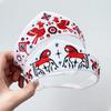 Fabric Horse-Shaped Embroidered Bird Headband For Women British Retro Hair Accessories For Girls Home Leisure Headwear Gift