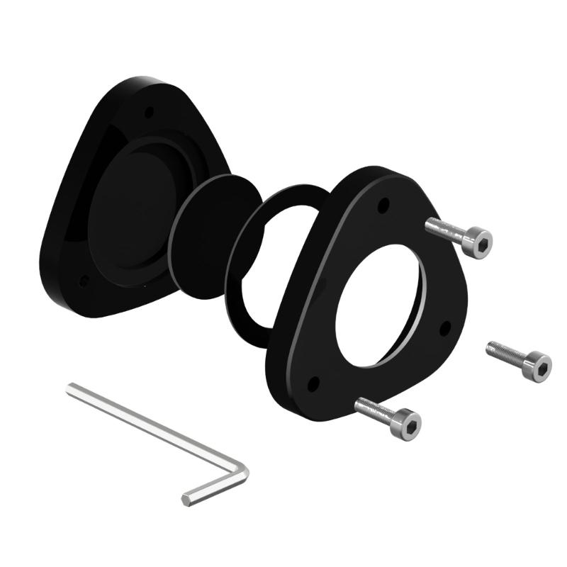 

Universal Scratch Resistant Anti Dust Mounting Bracket Storage Case Acrylic Material For Metal Surfaces Outdoor Use чорний