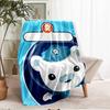 The Octonauts Theme Printed Blanket - Perfect for Couch, Bed, Travel & Outdoor Use | Machine Washable, Cozy & Durable.