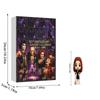 Christmas Countdown Calendar Gift The Rocky Horror Picture Show 24pcs 2D Flat Hanging Ornaments Surprise Collectibles Blind Box