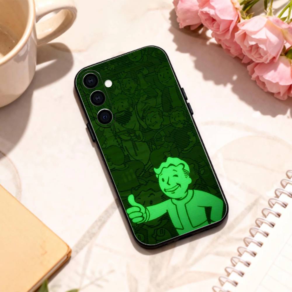 V-Vault B-Boy F-Fallout Phone Case For Samsung Galaxy A73,A72,A71,A70,A53,A52,A51,Others Soft Black Shell