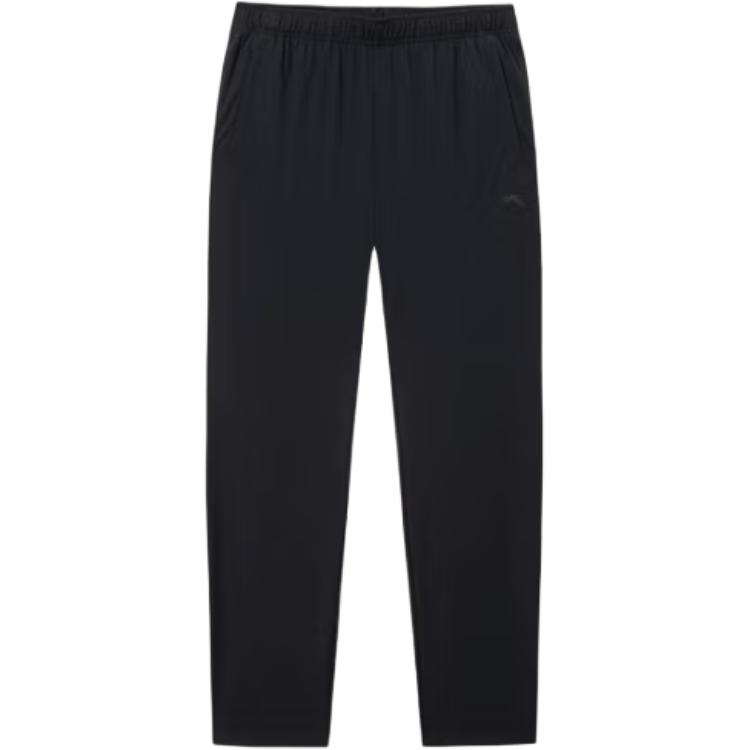 

Anta Training Series Solid Color Mid Waist Drawstring Breathable Versatile Sports Long Pants Men bottoms 152537321-1 5XL