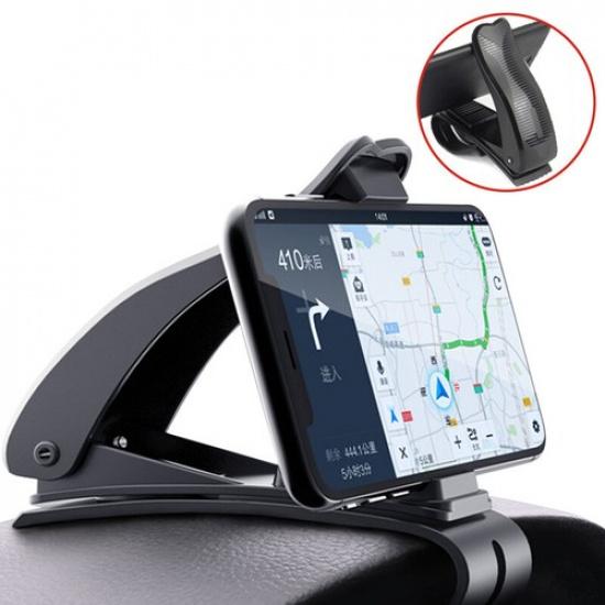 Cars GPS Phone Holder Navigation Dashboard for Universal Mobile Phone Clip Fold