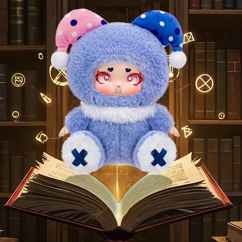 

Милая плюшевая игрушка-лицо из винила для игры «Мафия», красочная мягкая кукла, креативные подарки для детей, подвесная сумка, пророк 14cm