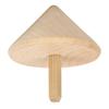 Wooden Top Craft Toy Rotating Wood Top Craft Gyroscopes Toy Gifts for DIY Kids Children Type A