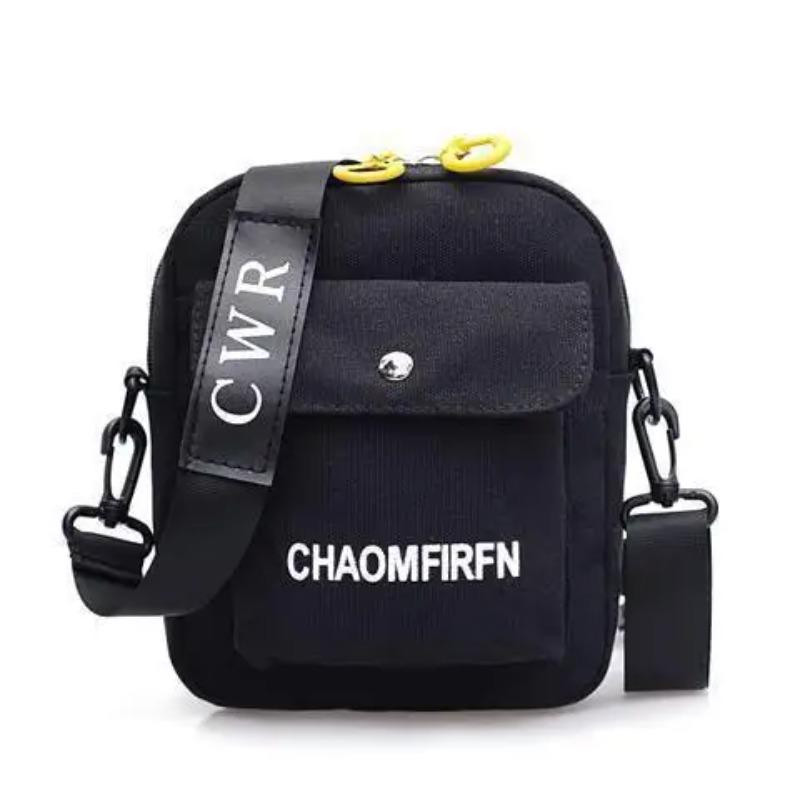 

Women Crossbody Bags New Canvas Shoulder Bag Female Small Bag Fashi Students Simple Single Shoulder Fashi Phe Bags чёрный