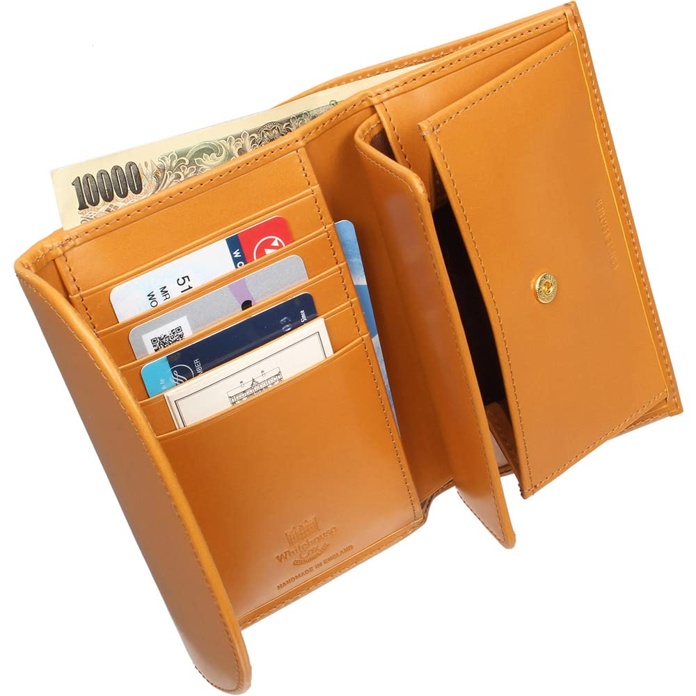 Portofel Triplu Casă S7660 Piele Roșie [White Cox] Bărbați