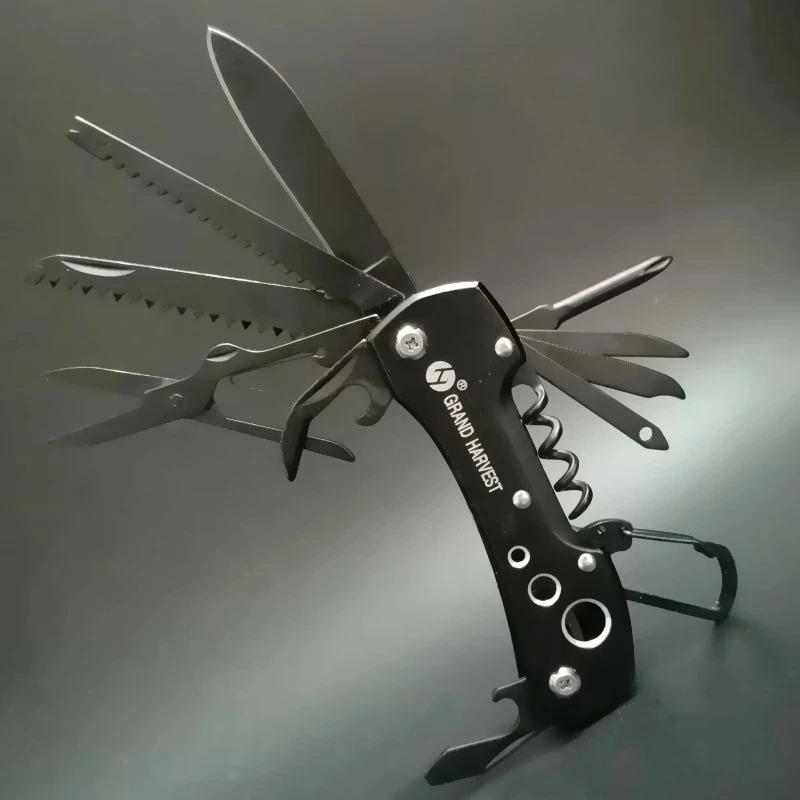 11 In 1 Multitool Knife Folding Gear Knife Swiss Survive Pocket Hunting Outdoor Camping Survival Multifunctional Folding Knife