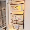 Multifunctional Dormitory Bedside Hanging Organizer: Stationery, Cosmetics, and Wardrobe Storage