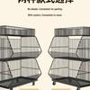 Multi-Layer Stackable Display Basket for Snacks & Vegetables