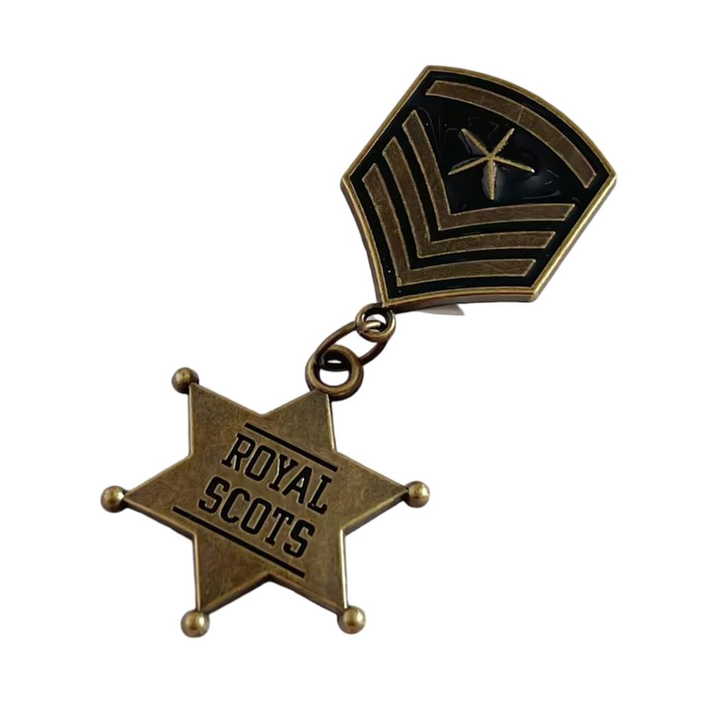 Vintage Medal Odznaka Entuzjasty Militariów Wartość Historyczna Kolekcjonerska Emblemat Odznaka Metalowa Przypinka na Ubrania Dekoracja