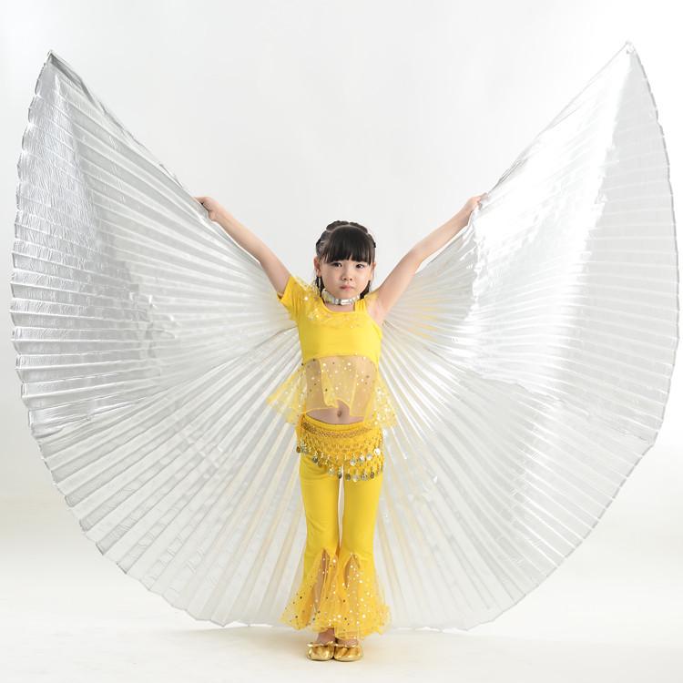 Children's Golden Wings Belly Dance Costume for Performance