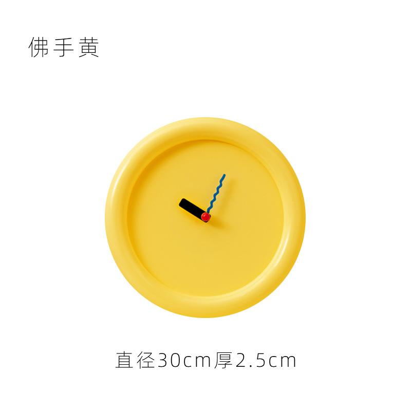 Clock Pendulum Desktop Ins Cream Style Bubble Clock Home Soft Decoration Desktop Silent Wall Clock