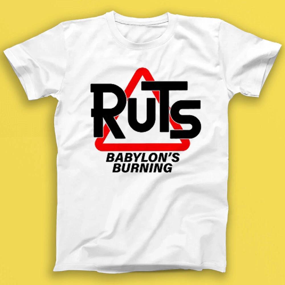 The Ruts Babylon s Burning Панк-рок Музыка Подарочная Футболка 2084 L