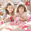 CORPERTOYS Makeup Set for Pretend Play Hairdresser Toy with 43 Hair Salon Set with Hair Hair and Shop Perfect for Birthdays and Ages 3 and Up Girls,