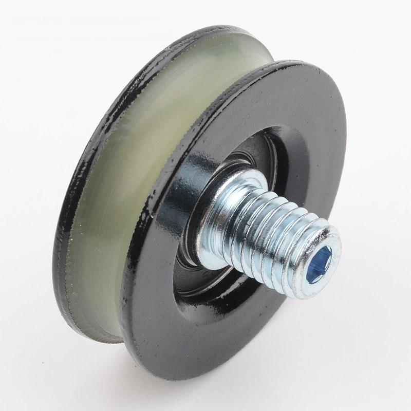 Durable Groove Sliding Pulley Wheels With Heavy Duty Bearing And Smooth Rotation Perfect For Elevator Door Operator Mounting