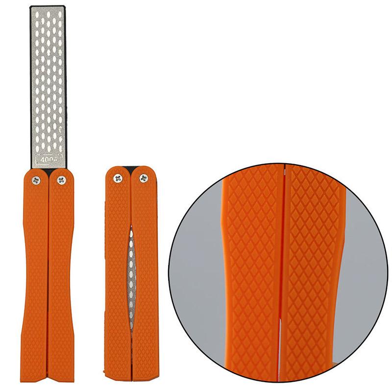 Kitchen Sharpener Portable Fold Knife Sharpener Professional Double Sided Folded Grindstone Knife Sharpening Stone Kitchen Tool