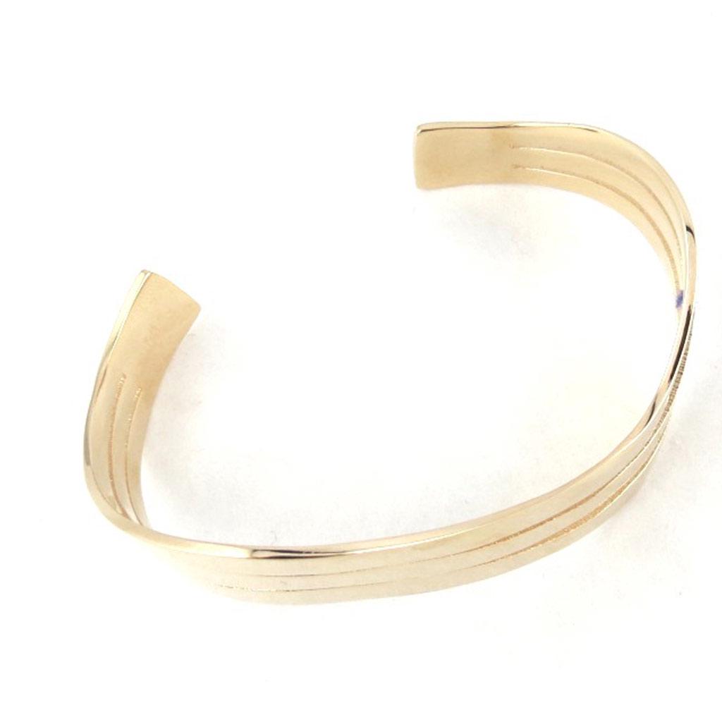 Les Trésors De Lily [N0020] - Gold Plated 'Cléopatra' Bracelet - 66x48x17 Mm