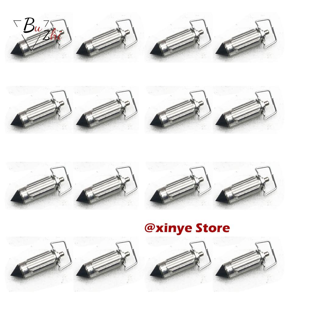 Carburetor Float Needle Valve Part for 50cc 70cc 90cc 100cc110cc and 125cc 2 Stroke Engines CG110 PZ19 PZ16 CG 1100 PZ 19 16