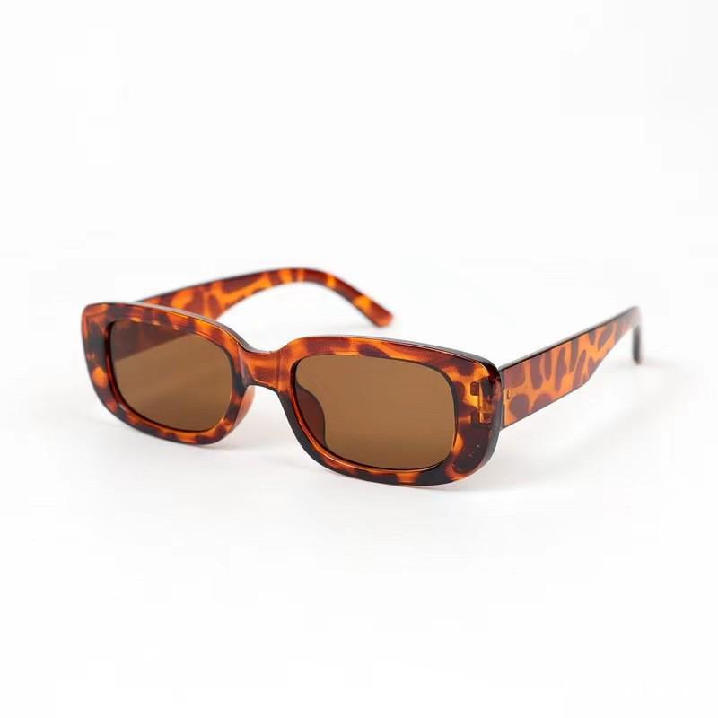 2024 Trendy Leopard Print Sunglasses for Men and Women - Stylish UV Protection Square Frames