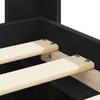 Bed Frame with Storage Space and Headboard Black 75 X 190 Cm