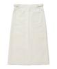 COVERNAT WOMAN Cotton Fatigue Skirt Ivory