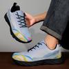 YRZL Durable Sneakers Men Lightweight Comfortable Non Slip Gym Shoes Men Walking Training Casual Sports Shoes Athletic Footwear