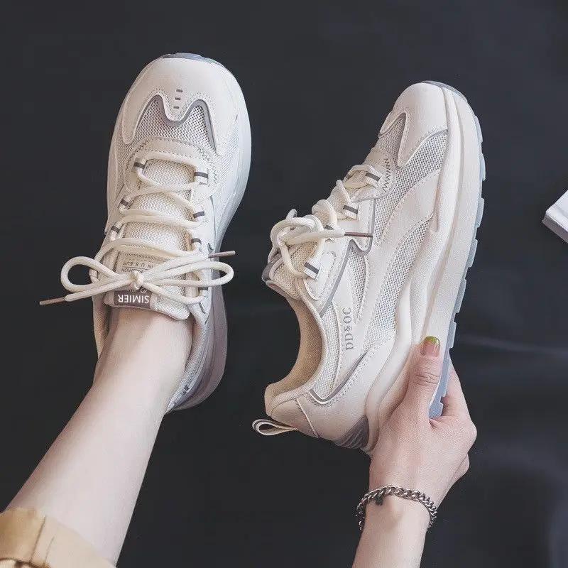 Woman Footwear Sports Summer Mesh Breathable Sneakers Athletic Shoes for Women Original Light New Arrival 2024 High Quality 39 A