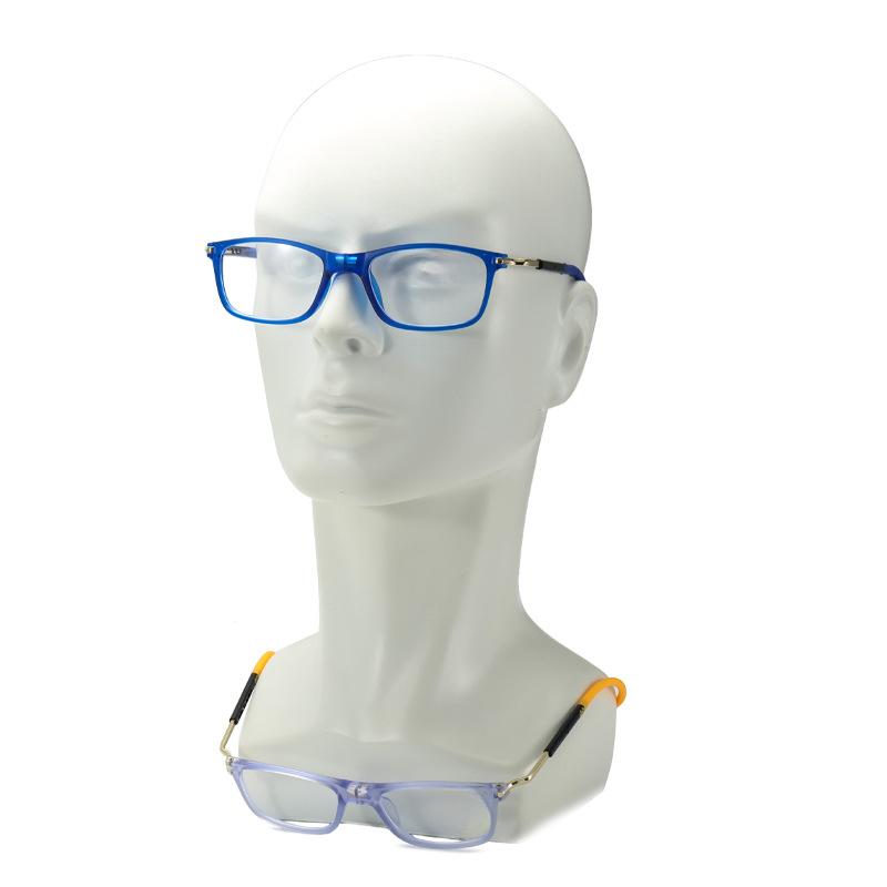 Tragbare magnetische Lesebrille für Herren Lesebrille mit Magnet zum Umhängen um den Hals Anti-Verlust Altersweitsichtigkeitsbrille Damen