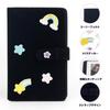 Easy Hood DIY Album for Fujifilm INSTAX MINI Instant Cameras, Black Felt, Holds 96 Photos, Includes Colored Star Stickers