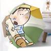 1pc Crayon Shin-chan Boochan Automatic Open/Close Umbrella Sturdy Iron Frame, Compact Travel Umbrella - Perfect Gift for Women, Men A0829150