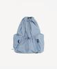 Prends Soin De Toi Drawstring Nylon Backpack Sky Blue