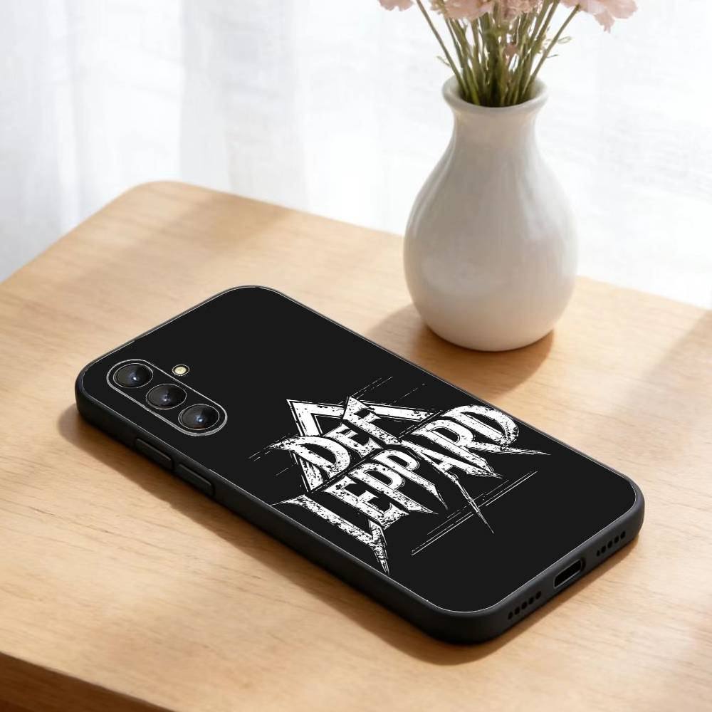 Hot rock band D-Def leppard Phone Case For Samsung Galaxy A73,A21s,A22,A31,A52,A53,A71,A41Soft Black Shell