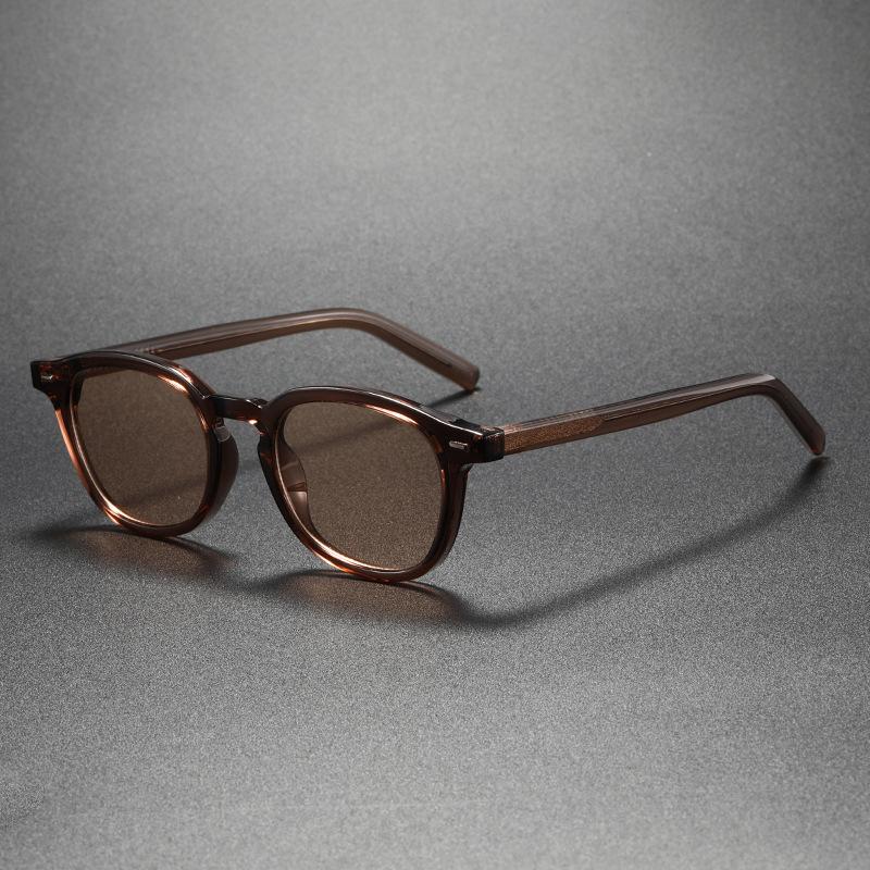 Retro Punk Men Sunglasses Small Frame Transparent Glasses Anti Blue Light Sun Glasses Women Travel Party Business Festival Gift