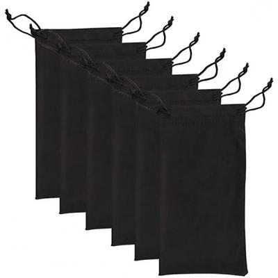 50pcs Ultra Fine Microfiber Sunglasses Pouch Dustproof Eyewear Bags with Drawstring Lightweight Durable Travel Storage Pouch