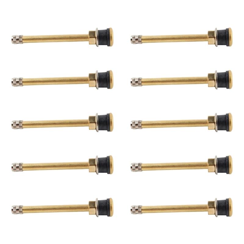 Korrosionsbeständiger Massivmessing TR573 Reifenventilschaft für Schwerlastwagen mit Ausgezeichneter Korrosionsbeständigkeit 10er Pack