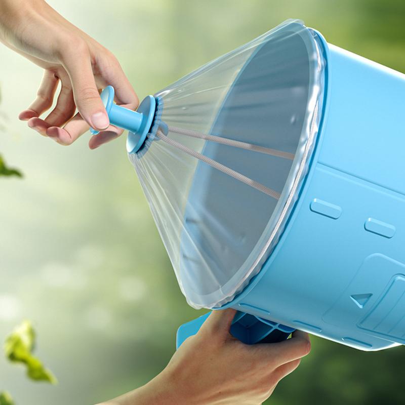 Children'S Wind Bubble Machine Toys Outdoor Interactive Bubble Machine Air Principle Continuous Bubble  Exotic Porous