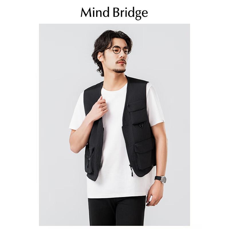 

Mind Bridge Men s Multi-Pocket Work Vest XL