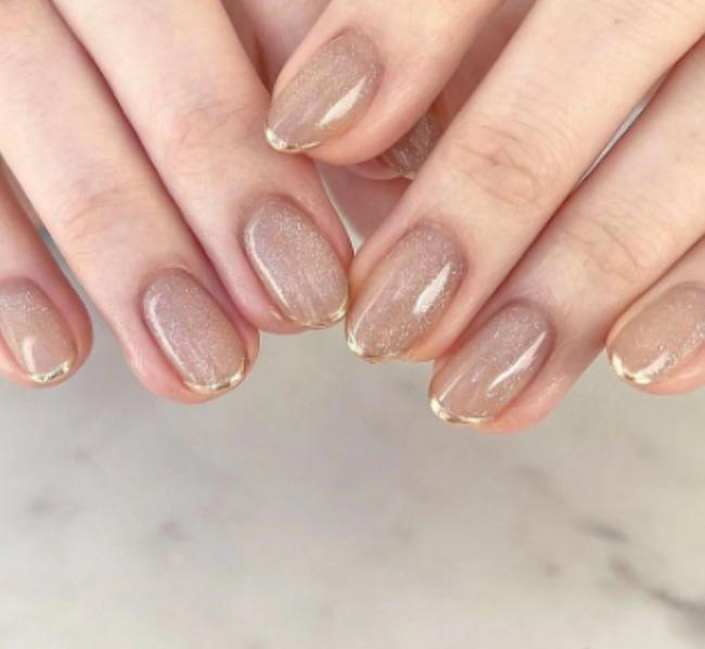 

Набор из 24 штук 3D-нейл-арта «Кошачий глаз» в французском стиле - Европейский и американский бестселлер