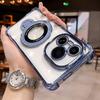 Magnetic suction belt bracket is suitable for Honor power mobile phone case new anti-drop airbag power series high-end transparent